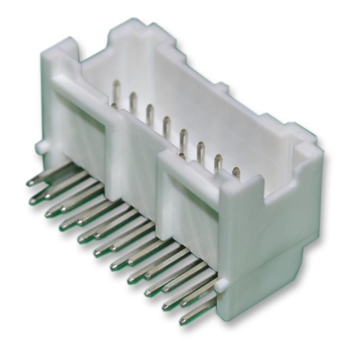 JST (JAPAN Solderless TERMINALS) S20B-PADSS-1(LF)(SN) S20B-PADSS-1(LF)(SN) Pin Header Wire-to-Board 2 mm Rows 20 Contacts Through Hole PAD