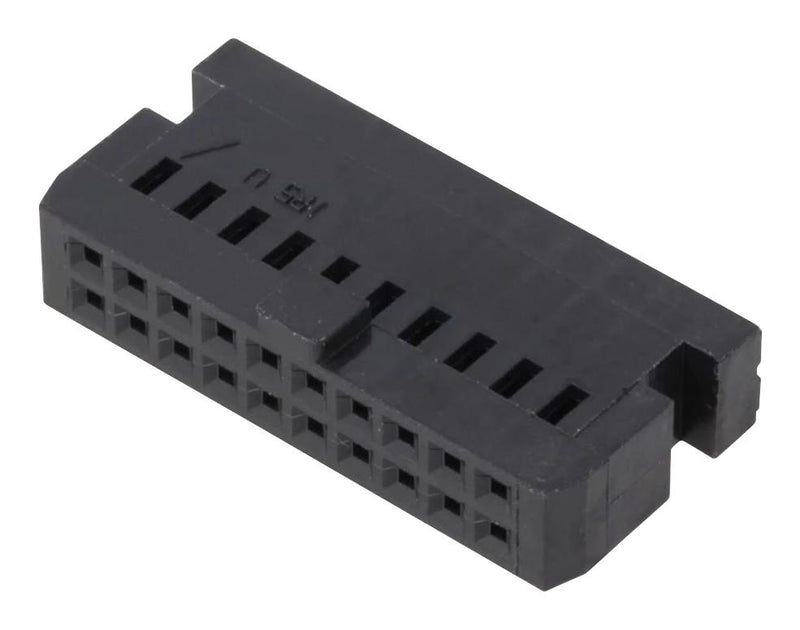 HIROSE(HRS) HIF3BA-20D-2.54R(63) Connector Housing, HIF3B Series, Receptacle, 20 Ways, 2.54 mm, Hirose HIF3B Series Socket