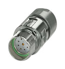 PHOENIX CONTACT 1629124 Sensor Connector, M23 PRO Series, M23, Female, 8 Signal + 1 Power Positions M23-09S1N8A90DUS