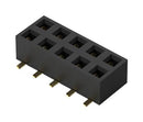 GCT (GLOBAL Connector TECHNOLOGY) BF080-12-A-0-L-C BF080-12-A-0-L-C PCB Receptacle Dual Entry Board-to-Board 2 mm Rows 12 Contacts Surface Mount BF080 Series New