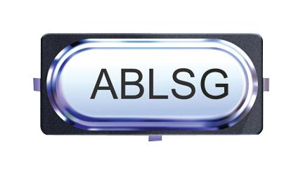 ABRACON ABLSG-4.194304MHZ-D2Y-T Crystal, 4.194304 MHz, SMD, 11.4mm x 4.7mm, 30 ppm, 18 pF, 20 ppm, ABLSG Series