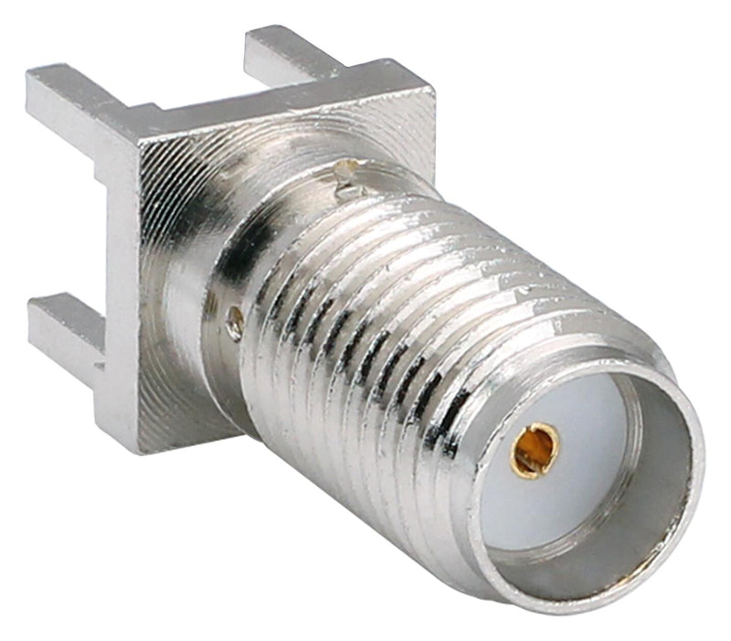 LINX - TE CONNECTIVITY CONSMA008 RF / Coaxial Connector, SMA Coaxial, Straight Jack, Through Hole Vertical, 50 ohm