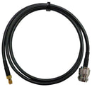 MOBILE MARK CA39/195-VY RF / Coaxial Cable Assembly, SMA Jack to N-Type Jack, RF-195, 50 ohm, 39 ", 990.6 mm