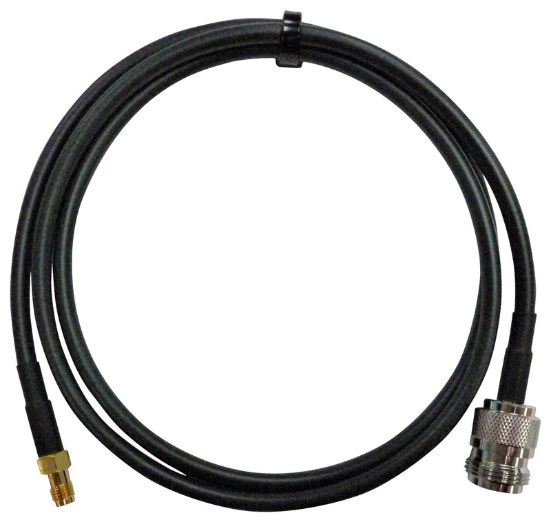 MOBILE MARK CA39/195-VY RF / Coaxial Cable Assembly, SMA Jack to N-Type Jack, RF-195, 50 ohm, 39 ", 990.6 mm