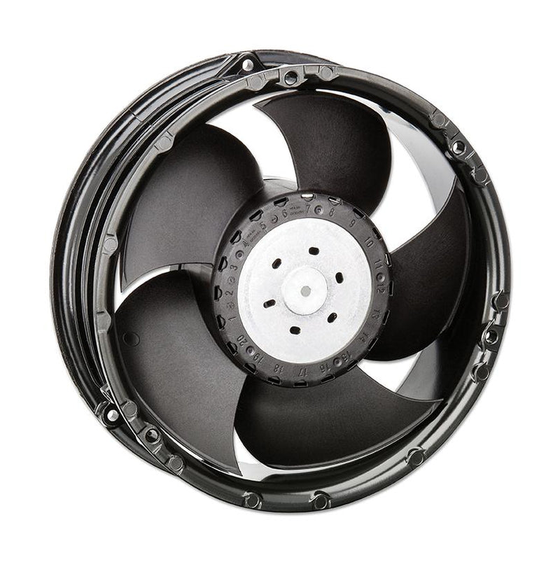 EBM-PAPST 6314/2HP DC Axial Fan, 24 V, Circular, 171.5 mm, 51 mm, Ball Bearing, 320.8 CFM