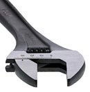 WIHA 76203 ADJ WRENCH, 1.5" JAW OPENING, 12"