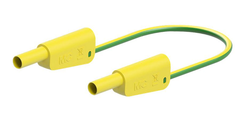 Staubli 66.2010-10020 66.2010-10020 Banana Test Lead 4mm Stackable Plug Shrouded