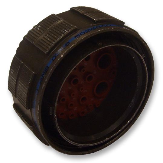 Amphenol Industrial D38999/26WC8SA D38999/26WC8SA Circular Connector MIL-DTL-38999 Series III Straight Plug 8 Contacts Crimp Socket Threaded