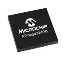 Microchip ATMEGA324PB-MU ATMEGA324PB-MU 8 Bit MCU AVR Atmega Family ATmega324 Series Microcontrollers 20 MHz 32 KB 44 Pins Vqfn