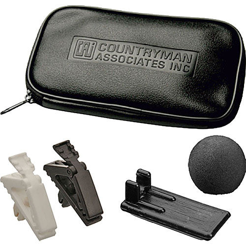 Countryman EMW Omnidirectional Lavalier Microphone with Flat Frequency Response for Azden Transmitters (1/8" (3.5mm) Mini Connector, Black)