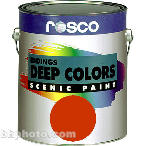 Rosco Iddings Deep Colors Paint - Bright Red - 1 Qt.