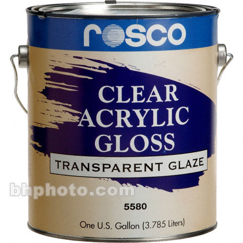 Rosco Clear Gloss Acrylic Glaze - 1 Gal.