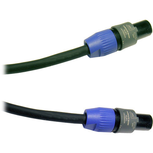 Pro Co Sound Lifelines PowerPlus 4-Pin Speakon to 4-Pin Speakon Speaker Cable (11 Gauge) - 5'