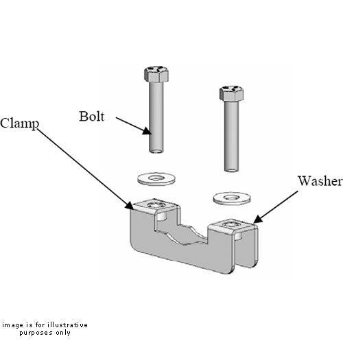 Chief Truss Clamp Kit TPK-4 (4 Clamps for 1-2" OD Round or Square Truss)