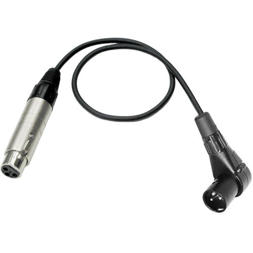 Pro Co Sound MasterMike XLR Angled Male to XLR Female Lo-z Microphone Cable (Dual 23 Gauge) - 20'