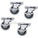 Middle Atlantic 5WLR Fine Floor Casters (4) for Slim 5 - 2 Lock