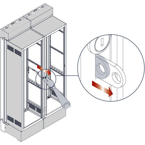 Middle Atlantic DWRSRZL Zero Clearance Latch for/ DWR/SR Series Racks