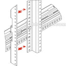 Middle Atlantic MVZRA44 44U Z-Rail Adapter Kit (2 pcs.) for/ MRK/VRK Racks