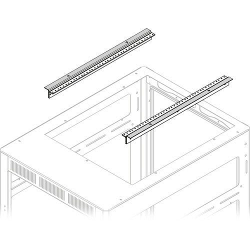 Middle Atlantic MWTR 13U Top-Rail Option for MRK, VRK, WRK, DRK, VMRK, and WR Racks