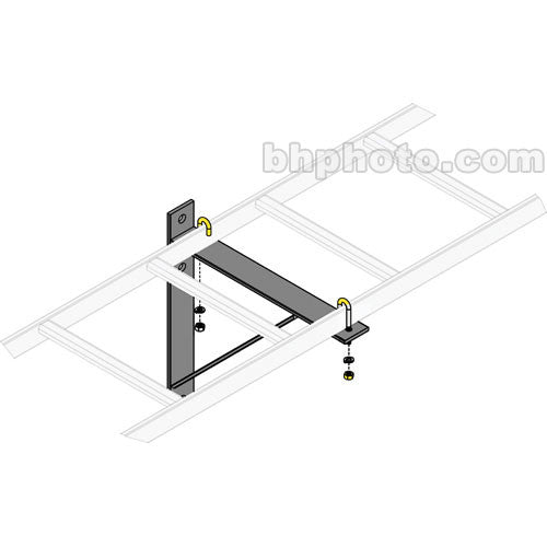 Middle Atlantic CLB-TSB Ladder Triangle Wall Support Bracket