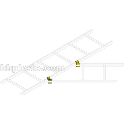 Middle Atlantic CLH-ADJH Adjustable Horizontal Splice Hardware (1-pair)