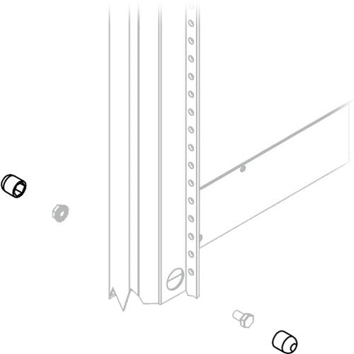 Middle Atlantic MAG12 1/2" Magnetic Sockets (2-Pack)