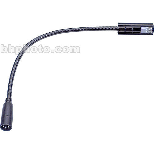 Littlite 12X - Low Intensity Gooseneck Lamp with 3-pin  XLR Connector (12-inch)