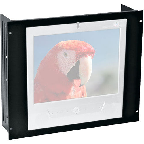 Middle Atlantic RSH4A11-LCD 11U Custom Rackmount for LCD Monitor (Black Brushed)