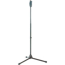 K&M 25680 One-Hand Adjustable Microphone Stand - Measures: 43.30 to 71.65" (1100 to 1820mm) (Black)