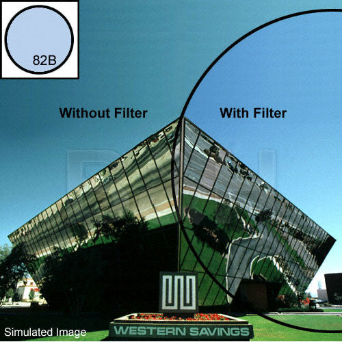 Tiffen 4 x 4" 82B Light Balancing Filter