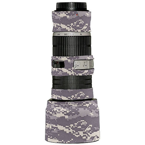 LensCoat Lens Cover for the Canon 70-200mm f/4 Non-IS Lens (Digital Camo)