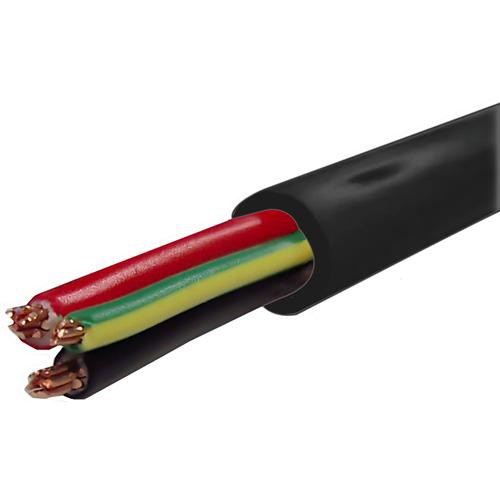 Bolide Technology Group BP0033/18-2BLACK Professional Grade 18/2 Cable (1000', Black)