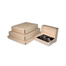 Print File 9.5 x 12.5 x 3" Drop-Front Metal Edge Archival Storage Box (Tan)