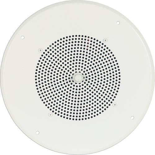 Bogen Ceiling Speaker Assembly with S810 8" Cone & Screw-Terminal Bridge  (Bright White)