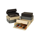 Archival Methods 01-533 Drop Front Archival Storage Box (11.75 x 15 x 3'', Gray)