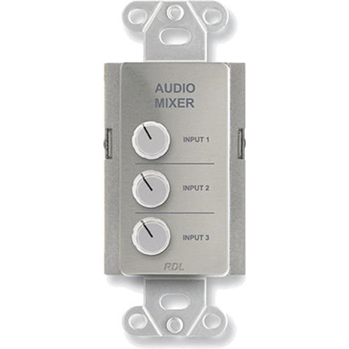 RDL DS-RC3 Audio Mixing Remote Control (Stainless Steel)