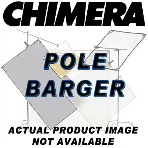 Chimera Pole Barger for Three Light Aluminum Speed Ring, for Medium (36x48") Quartz Bank