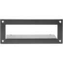 RDL EZ-SMB2 - Surface Mounting Bezel for 1/3 Rack Width Modules