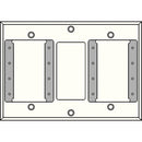 FSR IPS-WP2D-WHT 2 Gang Wall Plate (White)