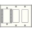 FSR IPS-WP3T-WHT 3 Gang Wall Plate (White)