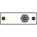 FSR IPS-V211S-WHT RCA (YEL) to RCA Bulkhead Insert Plate (White)