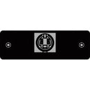 FSR IPS-V310S-BLK S-Video to 2 BNC Tails Insert Plate (Black)