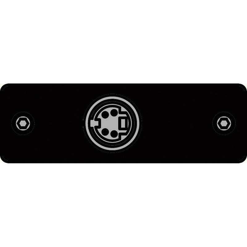 FSR IPS-V311S-BLK S-Video to S-Video Bulkhead Insert Plate (Black)