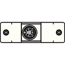 FSR IPS-V311S-WHT S-Video to S-Video Bulkhead Insert Plate (White)