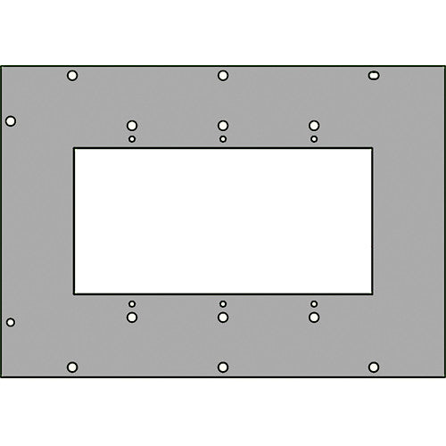 FSR FL-1500-3GP 3-Gang Large Plate