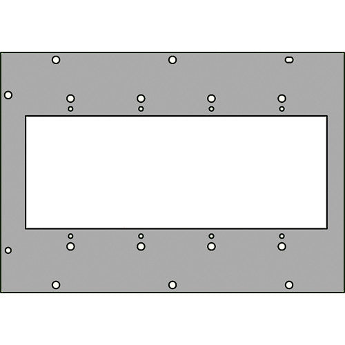 FSR FL-1500-4GP 4-Gang Large Plate