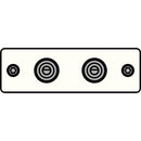 FSR IPS-A221S-WHT  IPS Audio Insert (White)