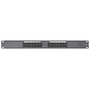 Comprehensive PP12P6 12-Port CAT-6 Patch Panel