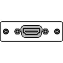 FSR IPS-V610S-WHT HDMI Female  to HDMI Female Insert Plate (White)