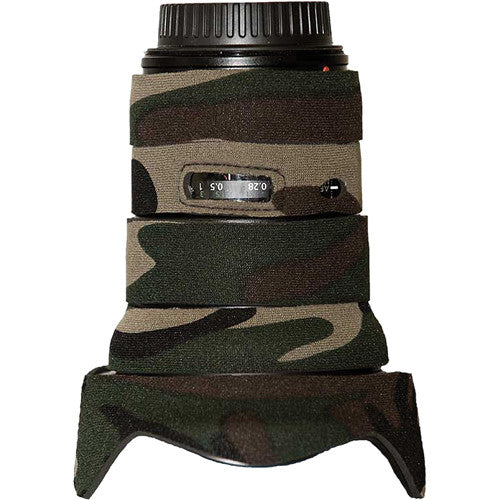 LensCoat Lens Cover for Canon 16-35mm f/2.8L AF (Forest Green Camo)